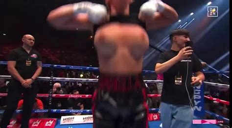 daniella hemsley uncensored flashing|Boxing: Daniella Hemsley flashes crowd after Kingpyn Boxing